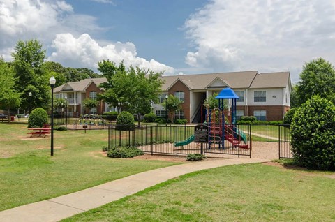 One of the many play areas at Villiages at Carver in Atlanta, Georgia